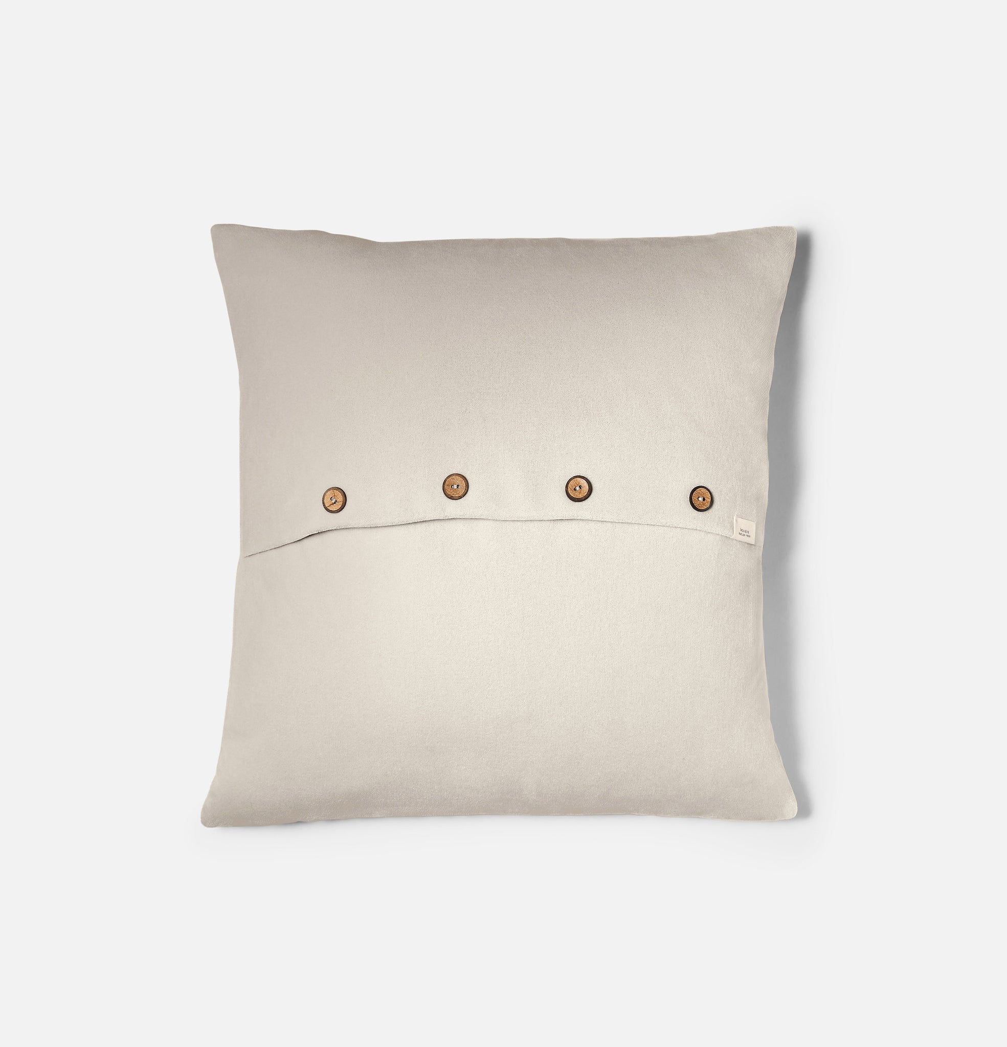 Essential Velvet Cushion Cover - Cloudy White