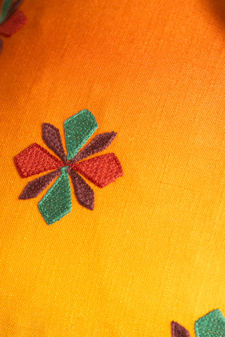 Bloom Embroidered Cushion Cover