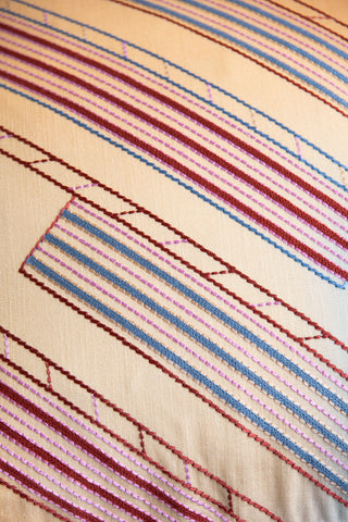 Vista Embroidered Cushion Cover