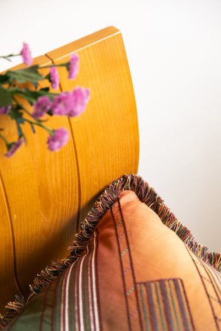 Vista Embroidered Cushion Cover