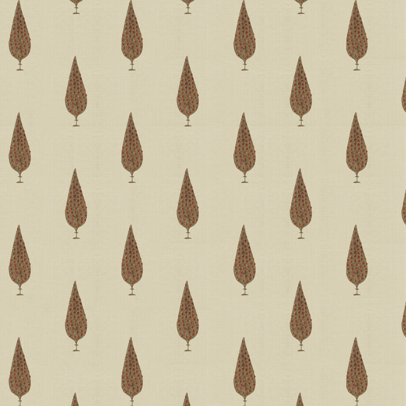 Cypress - Coffee/Red