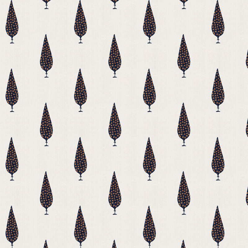 Cypress - Navy/Cocoa