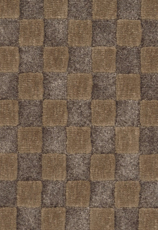 Damask Checks - Chocolate