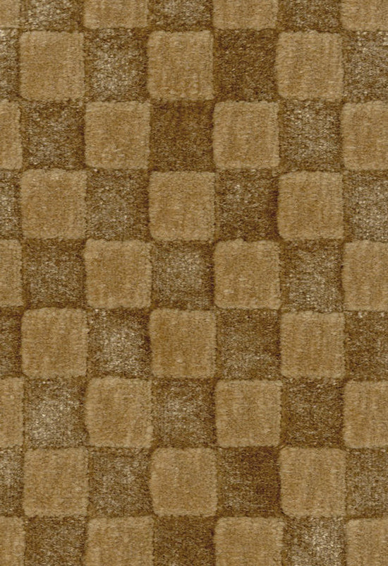 Damask Checks - Sepia