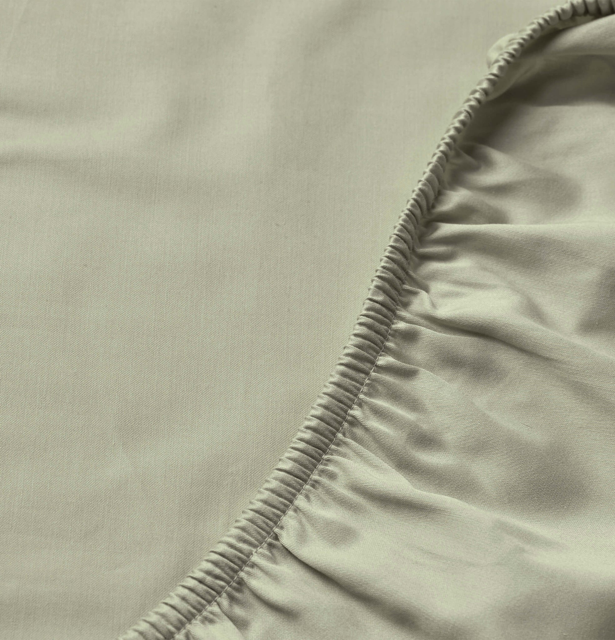 solstice green fitted sheet detail