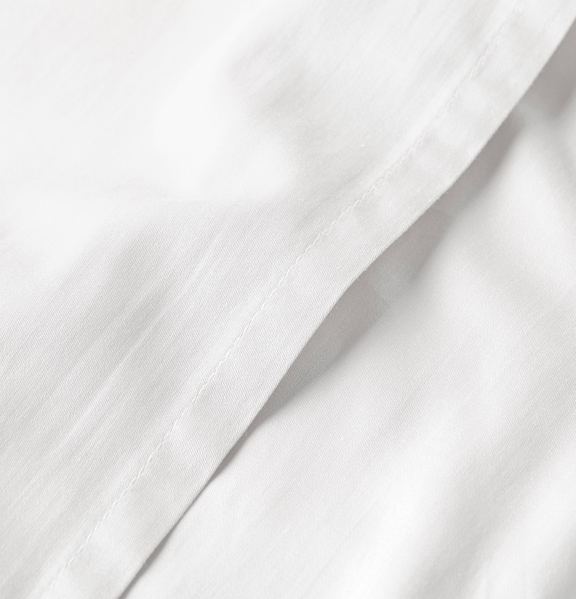 Midwinter white pillowcase detail