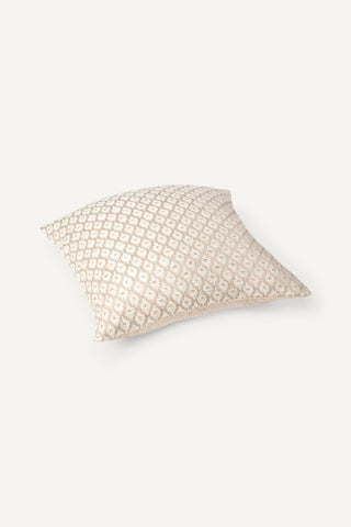 Robab Jacquard Cushion Cover - Ivory