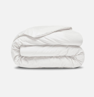 Percale Organic Cotton Duvet Cover - Midwinter White