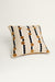 Marigold Cushion Cover - Black + Mustard