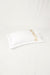 Simar Embroidered Pillowcases - Classic White & Gold