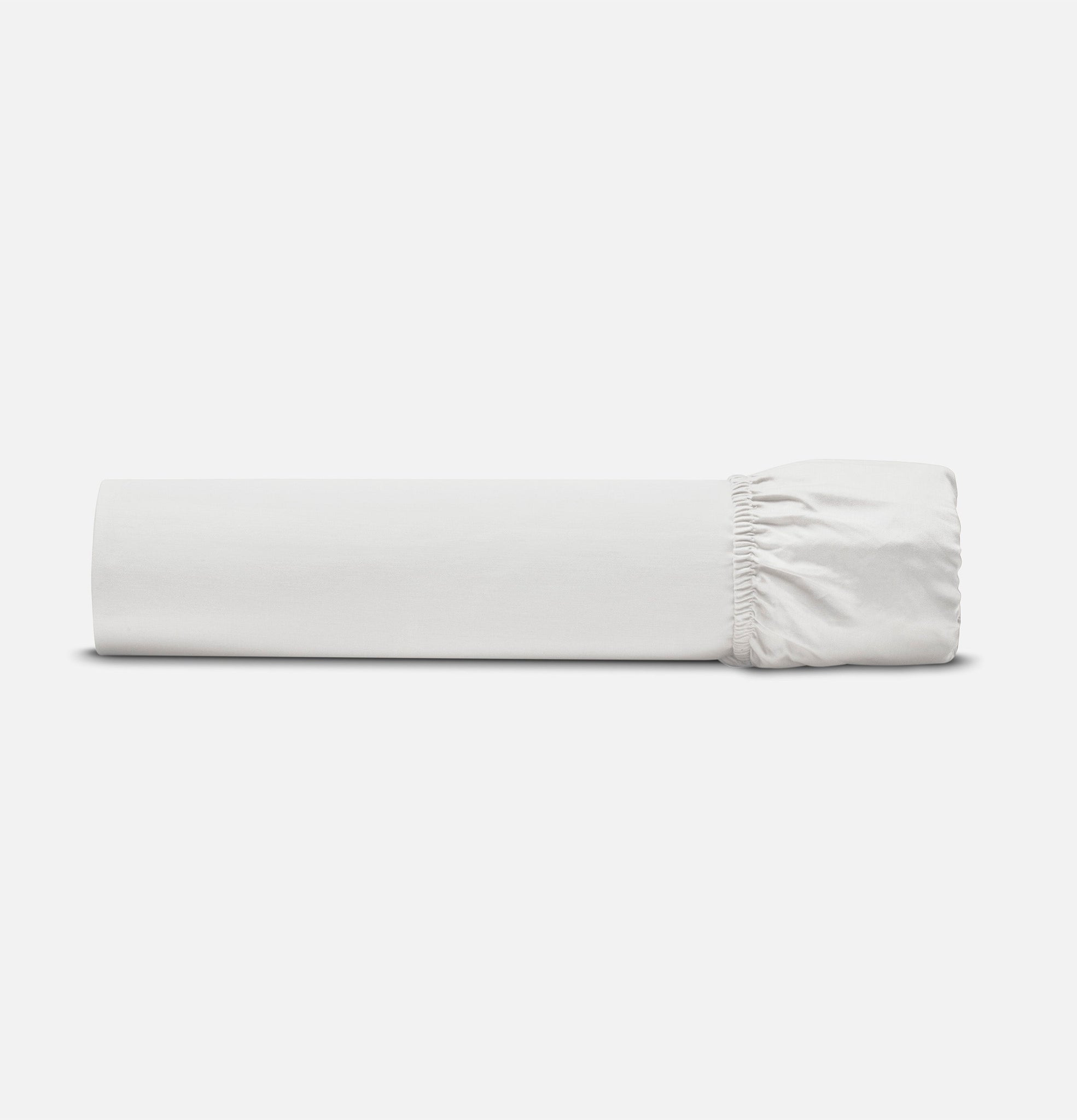 Sateen Organic Cotton Bedding Set - Midwinter White