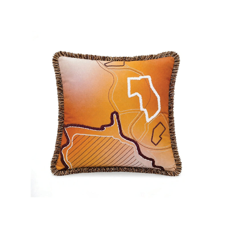 Chandigarh Embroidered Cushion Cover