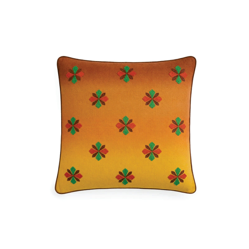Bloom Embroidered Cushion Cover