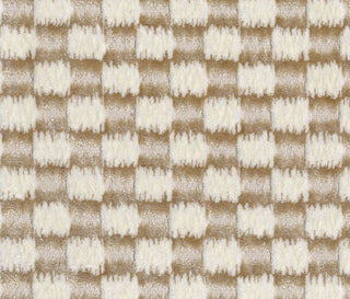Ikat Checks - Latte/Ecru