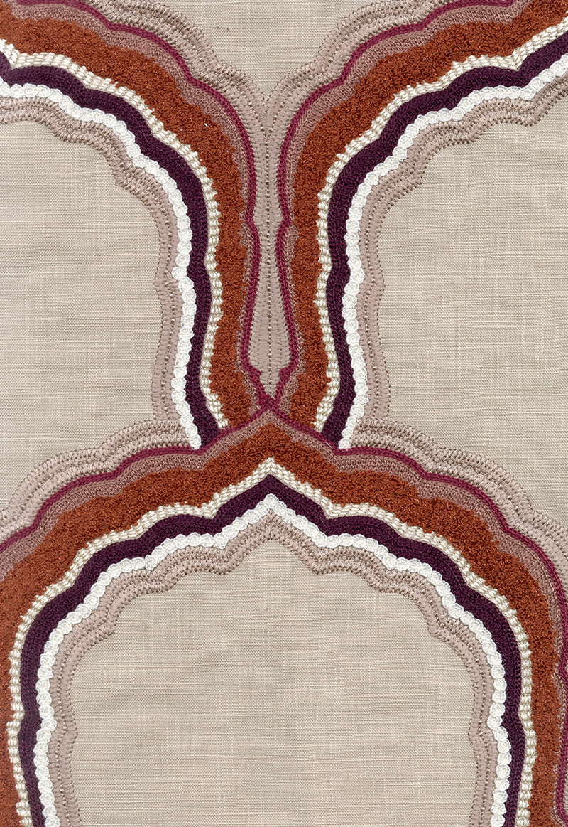 Rajput - Brick/Plum