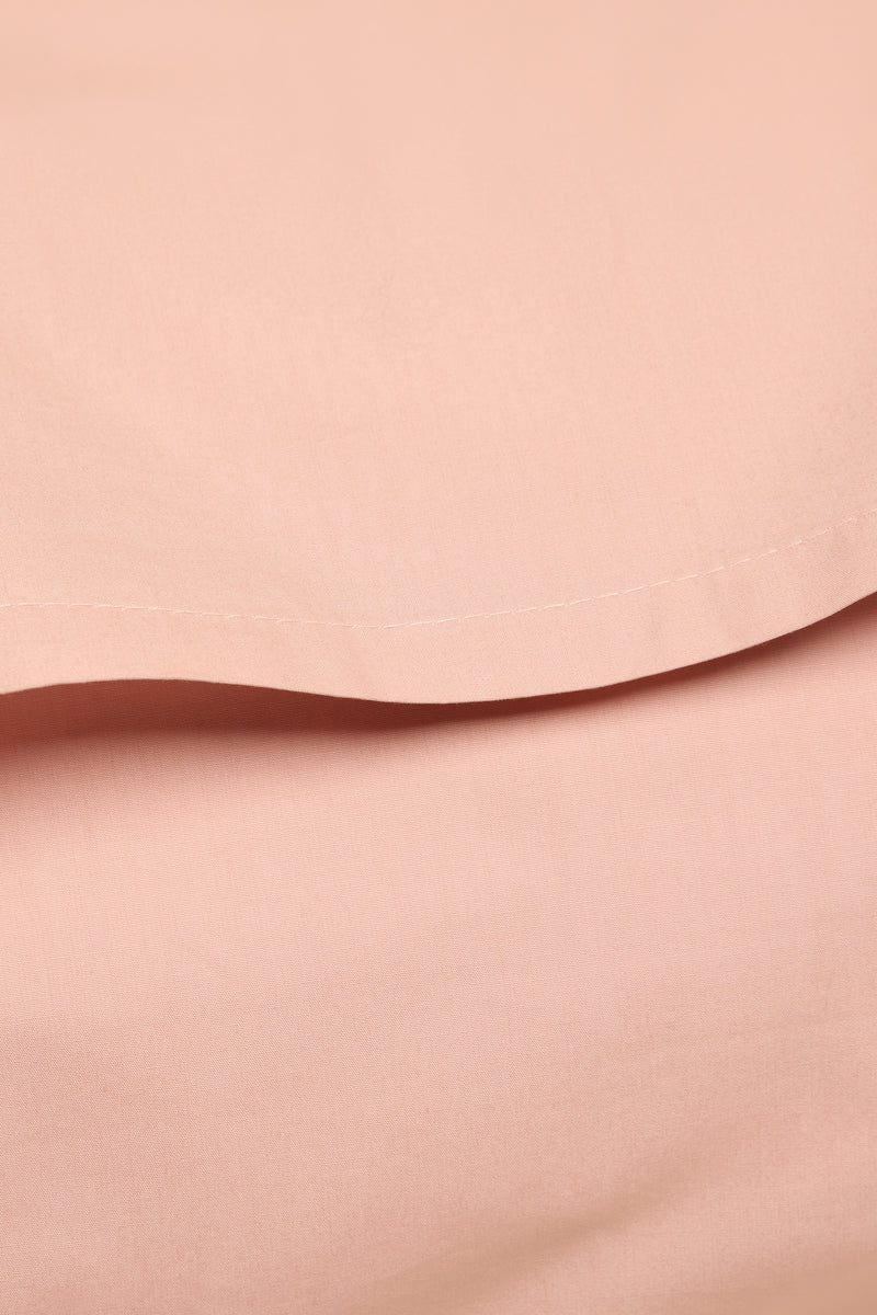 Percale Organic Cotton Pillowcases - Midsummer Pink
