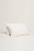 Percale Organic Cotton Pillowcases - Iridescent Ivory
