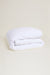 Percale Organic Cotton Duvet Cover - Midwinter White