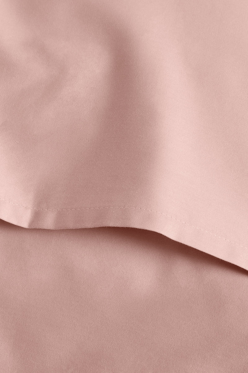 Sateen Organic Cotton Pillowcases - Midsummer Pink