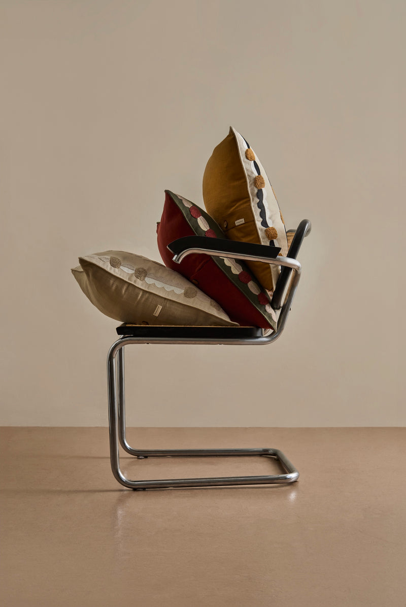 Marigold Cushion Cover - Light Neutral