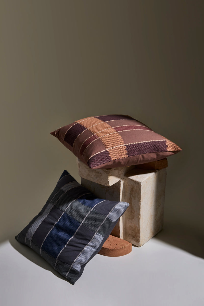 Jaal Cushion Cover - Brown