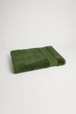 Organic Cotton Bath Sheet - Forest Green