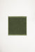 Organic Cotton Face Towel - Forest Green