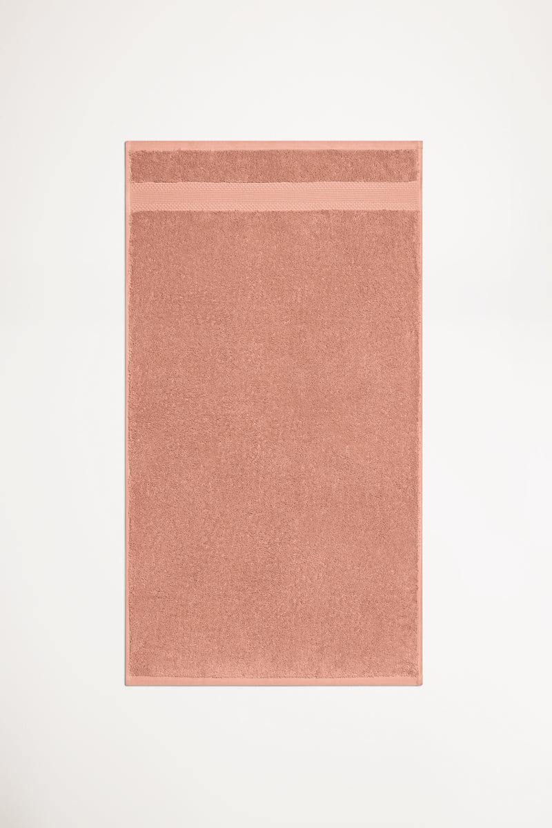 Organic Cotton Hand Towel - Terracotta