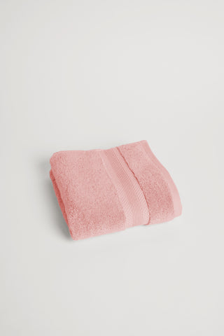 Organic Cotton Hand Towel - Dusky Rose