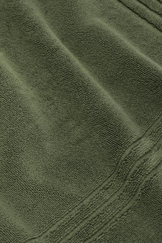 Organic Cotton Bath Mat - Forest Green
