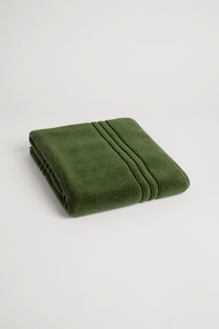 Organic Cotton Bath Mat - Forest Green