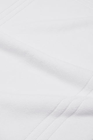Organic Cotton Bath Mat - Classic White