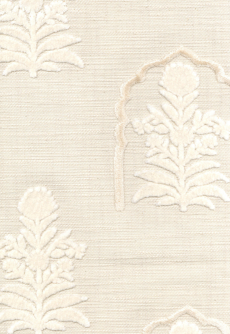 Jaipur Flower - Sand/Ecru Swatch
