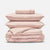 Percale Organic Cotton Bedding Set - Midsummer Pink