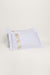 Simar Embroidered Pillowcases - Classic White & Gold