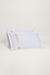 Raha Embroidered Pillowcases - Classic White & Gold