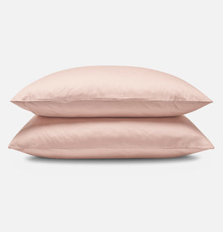Percale Organic Cotton Pillowcases - Midsummer Pink