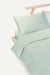 Percale Organic Cotton Pillowcases - Spring Blue