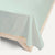 Sateen Organic Cotton Flat Sheet - Spring Blue