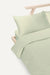 Sateen Organic Cotton Pillowcases - Solstice Green