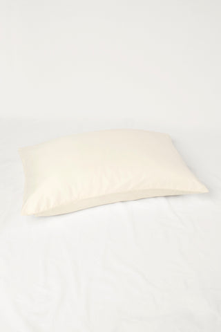 Sateen Organic Cotton Pillowcases - Iridescent Ivory