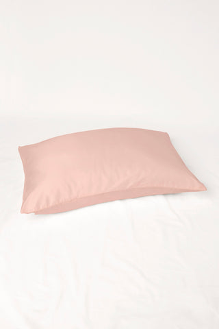 Sateen Organic Cotton Pillowcases - Midsummer Pink