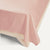 Percale Organic Cotton Flat Sheet - Midsummer Pink