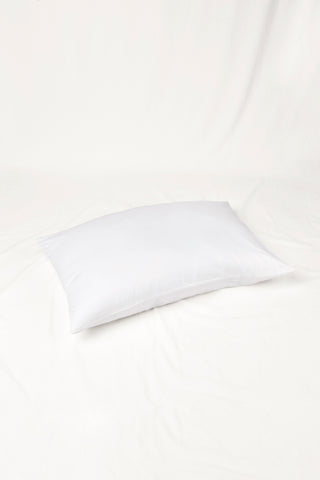 Percale Organic Cotton Pillowcases - Midwinter White