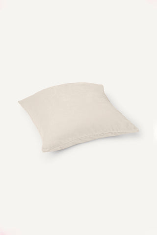 Essential Velvet Cushion Cover - Cloudy White