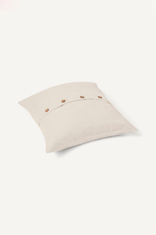 Essential Velvet Cushion Cover - Cloudy White
