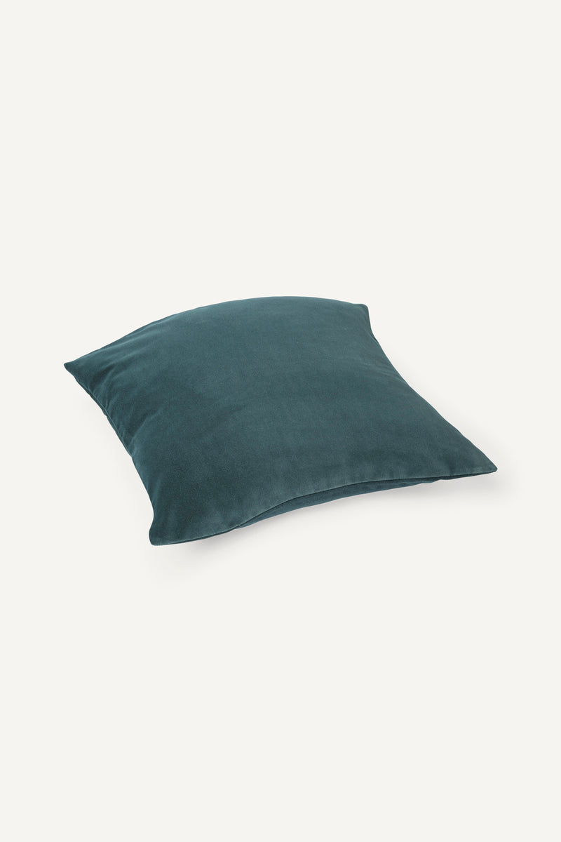 Essential Velvet Cushion Cover - Icy Teal