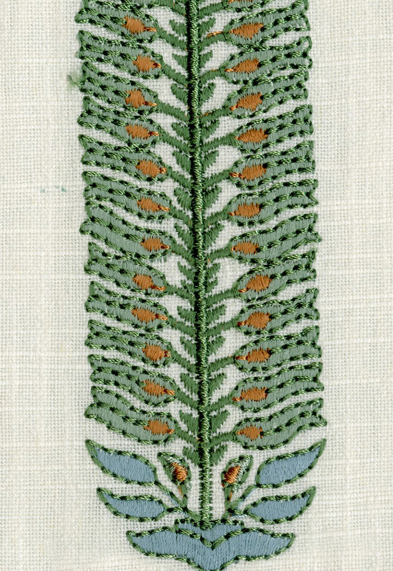 Jasmine Stripe - Sage Swatch