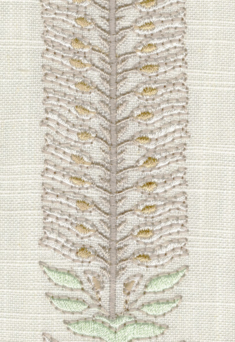 Jasmine Stripe - Silver Swatch