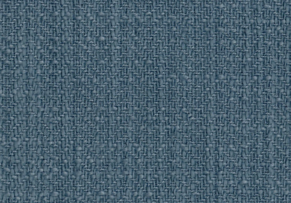 Slub Herringbone - Ocean Swatch